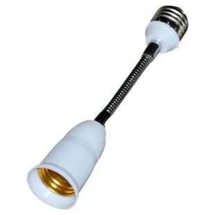 加长转换灯头e27变e14小螺口灯口转接罗口变卡口老式b22延长灯座