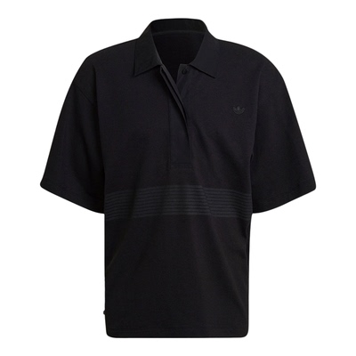 Adidas/阿迪达斯三叶草翻领宽松男运动短袖T恤polo衬衫 HD4803
