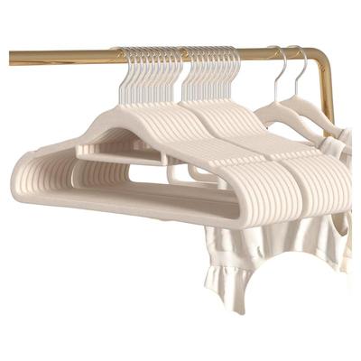 家用防肩角植绒衣架|千人加购