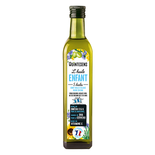 法国quintesens有机初榨omega3亚麻籽DHA儿童提高免役力脑力记忆