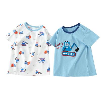 宝宝短袖纯棉a类夏季薄款