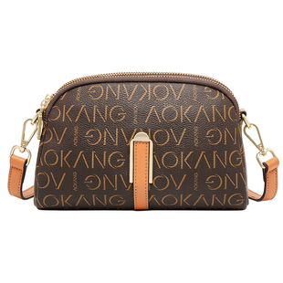 奥康手机包女2026新款妈妈小包女款单肩包通勤斜挎包大容量贝壳包