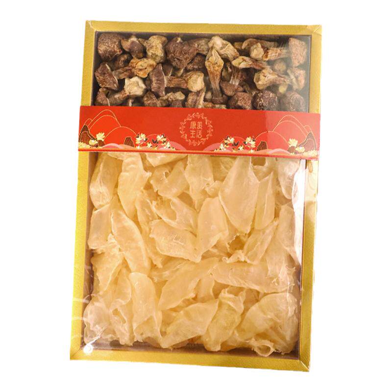 康美人生 姬松茸鱼胶礼盒 官方旗舰店正品 送礼长辈领导
