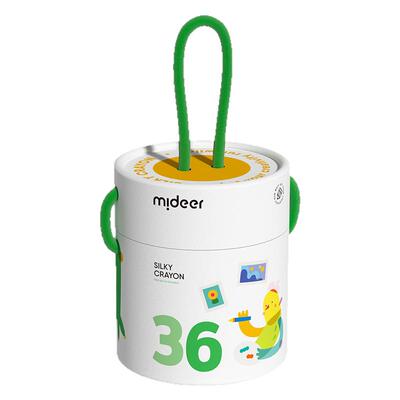 mideer弥鹿儿童速干蜡笔画笔桶