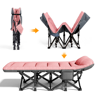 午憩宝折叠床办公室午睡午休躺椅家用简易户外医院陪护单人行军床