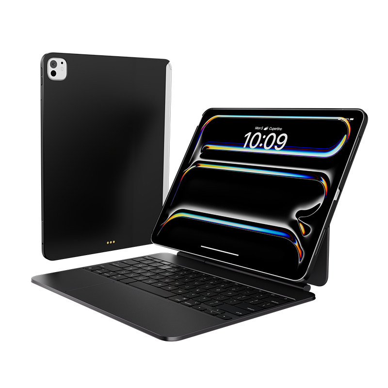 MAGEASY适用2025新款M5苹果iPad Pro11寸兼容妙控键盘13伴侣12.9防弯保护单后壳磁吸悬浮air6/