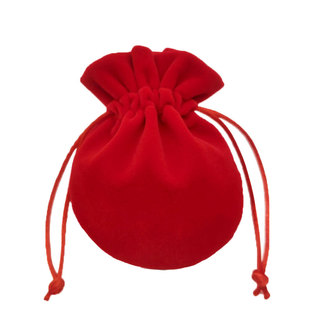 新款大红小布袋子新年福袋红包零钱红包珠宝首饰袋抽绳葫芦袋定制