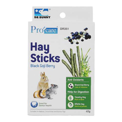 全国包邮 兔博士提草脆条（含黑枸杞）兔子龙猫荷兰猪磨牙草棍