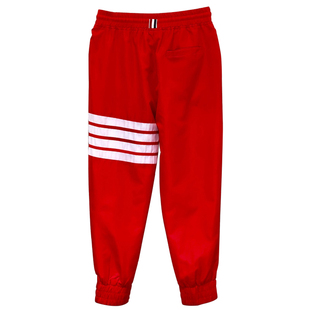 tb卫裤男士宽松运动直筒束脚裤网红休闲裤男女同款九分长裤子潮牌