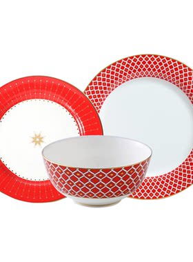 LOMONOSOV俄皇瓷器欧式餐具套装