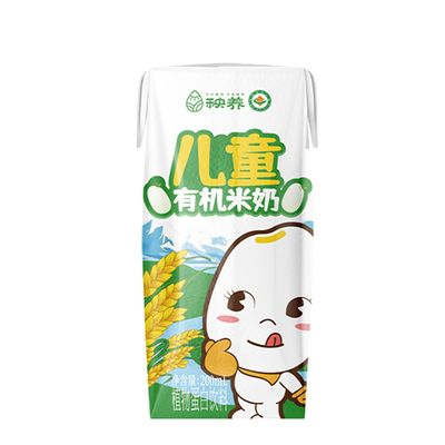 秧养儿童有机米奶无麦无牛奶饮品