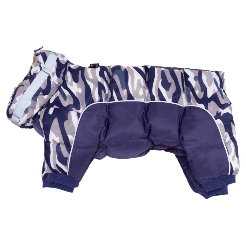 狗棉衣四脚全包中小型犬冬季衣服