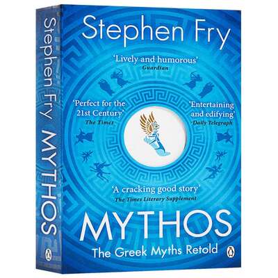 古希腊神话的复述 Mythos The Greek Myths Retold 英文原版书 还原经典古希腊神话故事 进口英语书籍 斯蒂芬弗莱 Stephen Fry