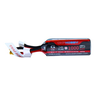 朗宇OMPHOBBY航模M2配件 11.4V高压锂电池 60C 1000mAh OSHM2365
