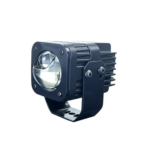 12V24v汽车货车外置透镜大灯超亮强光大功率铺路越野车激光炮射灯