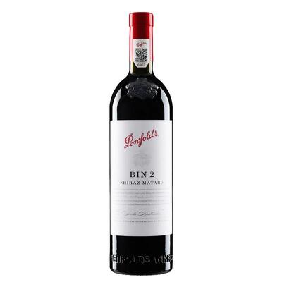 奔富红酒BIN2设拉子红葡萄酒