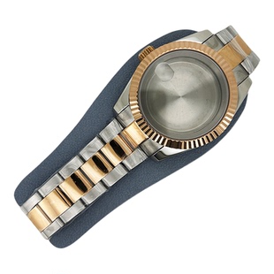 36mm39mm狗牙圈日志蚝式恒动表壳表带蓝宝石玻璃适装NH35NH36机芯