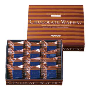 ROYCE若翼族日本北海道进口榛子奶油味巧克力威化饼干零食礼盒