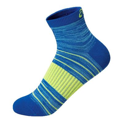 asics/亚瑟士儿童25年夏新品吸湿速干舒适弹力透气罗纹运动中筒袜