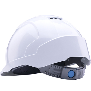 海华A9式安全帽工地国标电力施工白色安全帽电绝缘工作帽领导印字