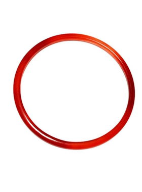 小细条冰种粉白浅绿红玛瑙叮当镯