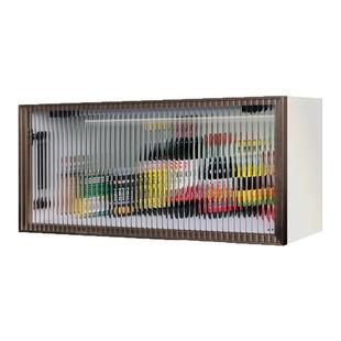 蜂窝铝储物柜厨房吊柜墙上壁柜调料置物架收纳柜免打孔壁挂置物柜