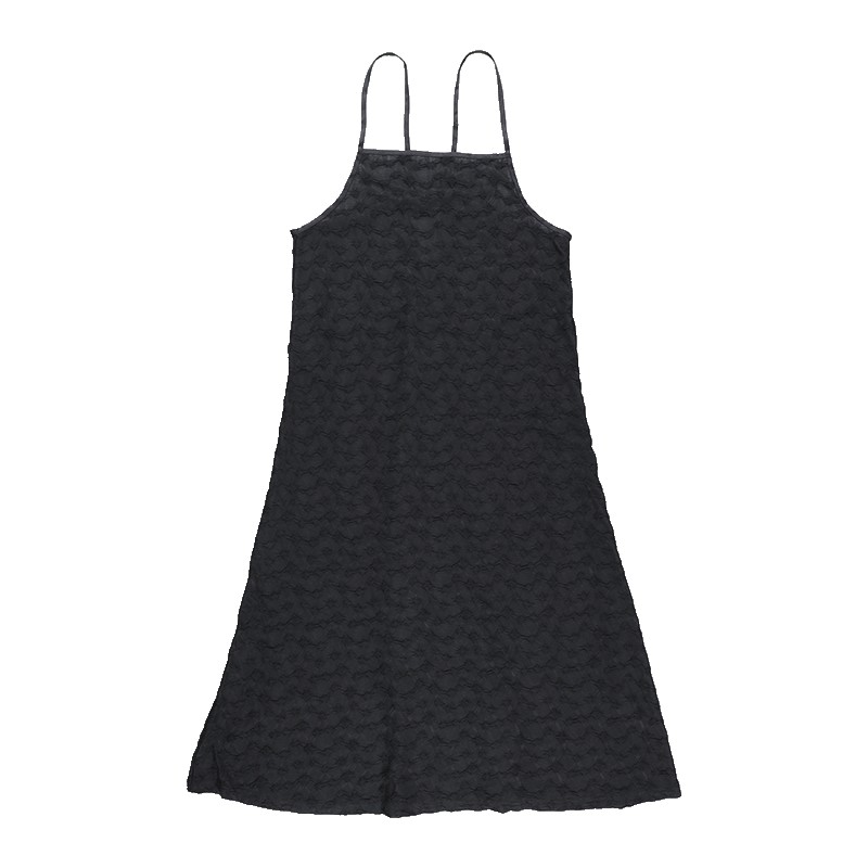 coca皱褶提花连身裙秋冬新款千金感连衣裙子深冬装搭配一整套长裙