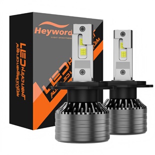 海华特激光LED汽车大灯远近一体h4无损安装h7/h11/9006/9012/9005