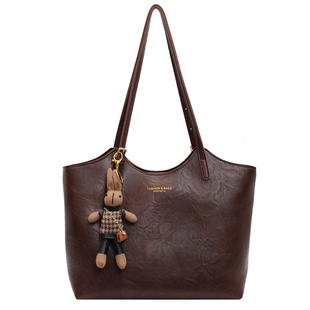 高级感大容量包包女士2025新款秋冬轻奢小众单肩包超火通勤托特包