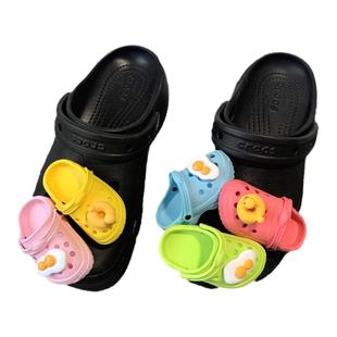 适配Crocs/Cross配件洞洞鞋配饰鞋花鞋扣装饰扣 仿真迷你拖鞋小鞋