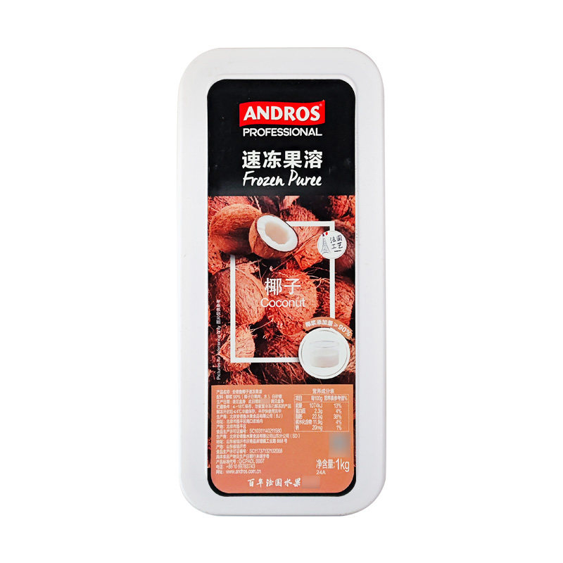 安德鲁速冻椰子果溶1kg