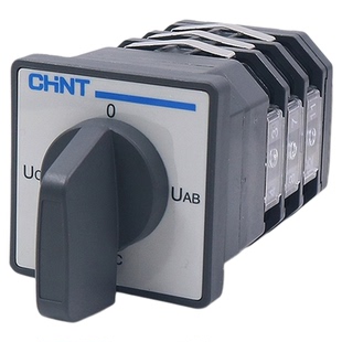 正泰小型转换开关三相电压检测四档档位选择LW112-16/9.YH3.3