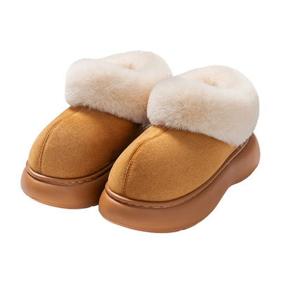 爱莉瑟厚底雪地靴女款2025冬季