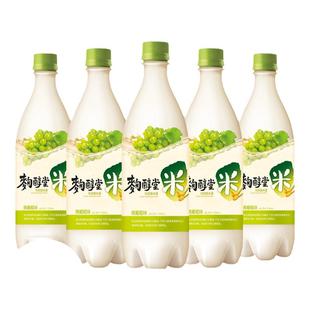 韩国麴醇堂青葡萄味米酒玛克丽马格利韩式延边糯米酒米露米酿甜酒