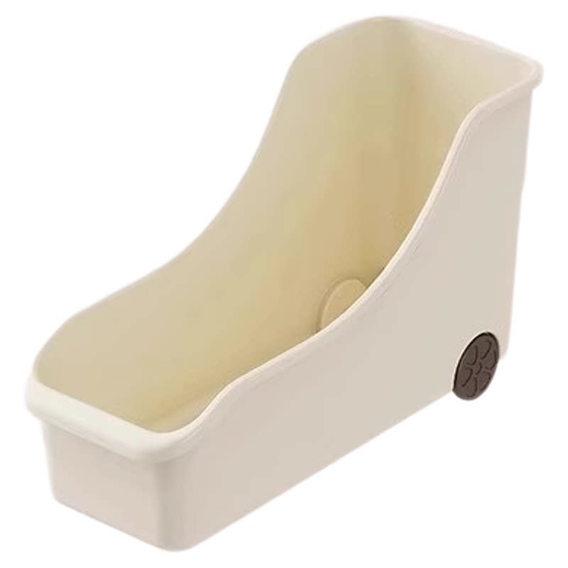 厨房多功能收纳架带滑轮