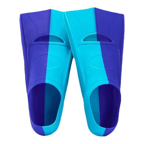 教练推荐游泳脚蹼训练专用成人儿童自由潜水鞋游泳装备短鸭掌蛙鞋