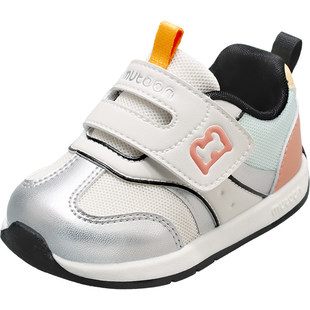 牧童婴儿步前鞋2026春季新款时尚复古小阿甘男宝宝鞋软底网面鞋女