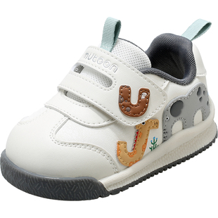 牧童学步鞋地球合伙人秋冬软底轻便宝宝男童鞋女童鞋子面包机能鞋