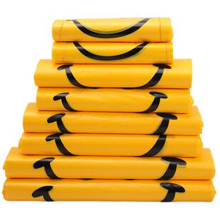 手提垃圾袋家用加厚大号批发厨房专用背心式红色塑料袋笑脸袋厂家