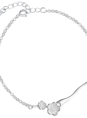 2021年新款桃花樱花手链国风