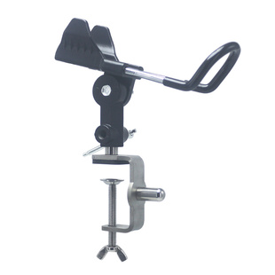 海边船钓炮台 玻璃钢钓鱼艇夹式鱼竿支架冲锋舟座板304方管固定架