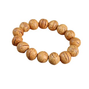 桃核脑纹木质手串野生山桃胡手工打磨原籽男女手链单圈手持饰品