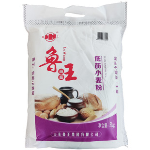 鲁王低筋小麦粉5kg/袋曲奇饼干月饼桃酥低筋面粉糕点烘焙家庭装