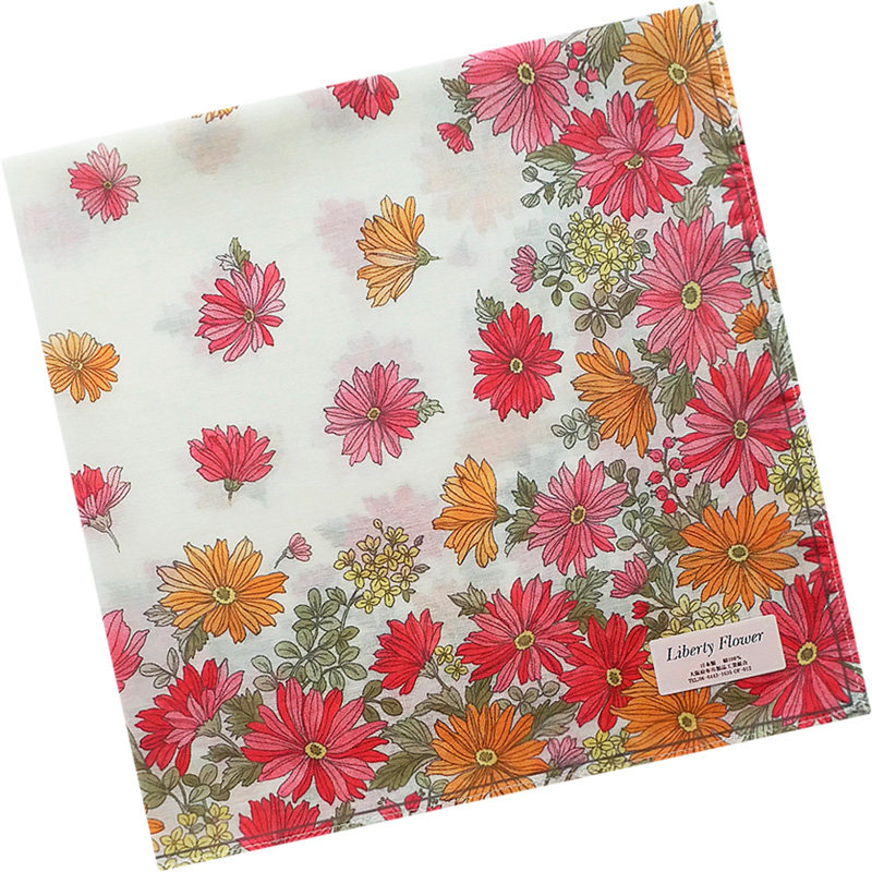 LIBERTYFLOWER日本制造45cm手帕