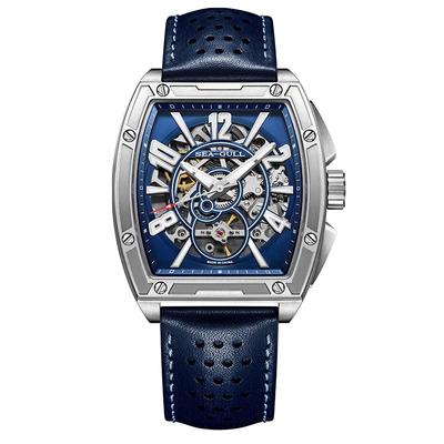 海鸥镂空酒桶型潮流腕表6138