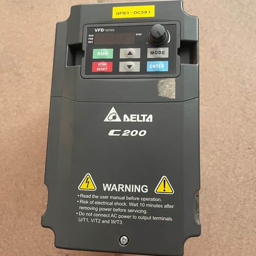 【议价-可维修】 Delta C200.VFD037CB43A-20.3.7K 变频器 工控备