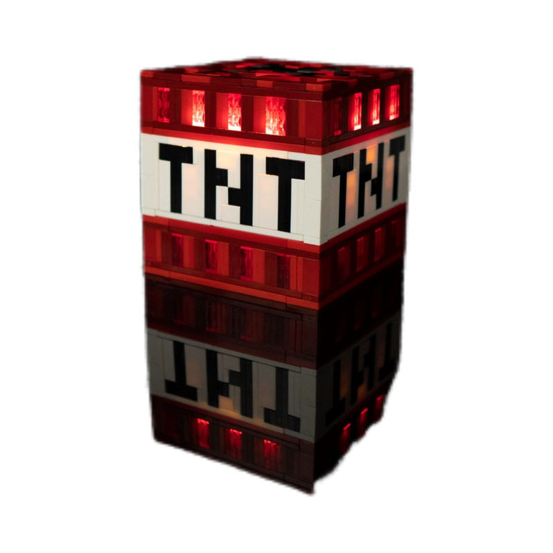 我的世界TNT炸弹积木小夜灯