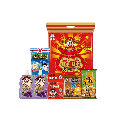 旺旺礼物年节膨化食品298g×3袋