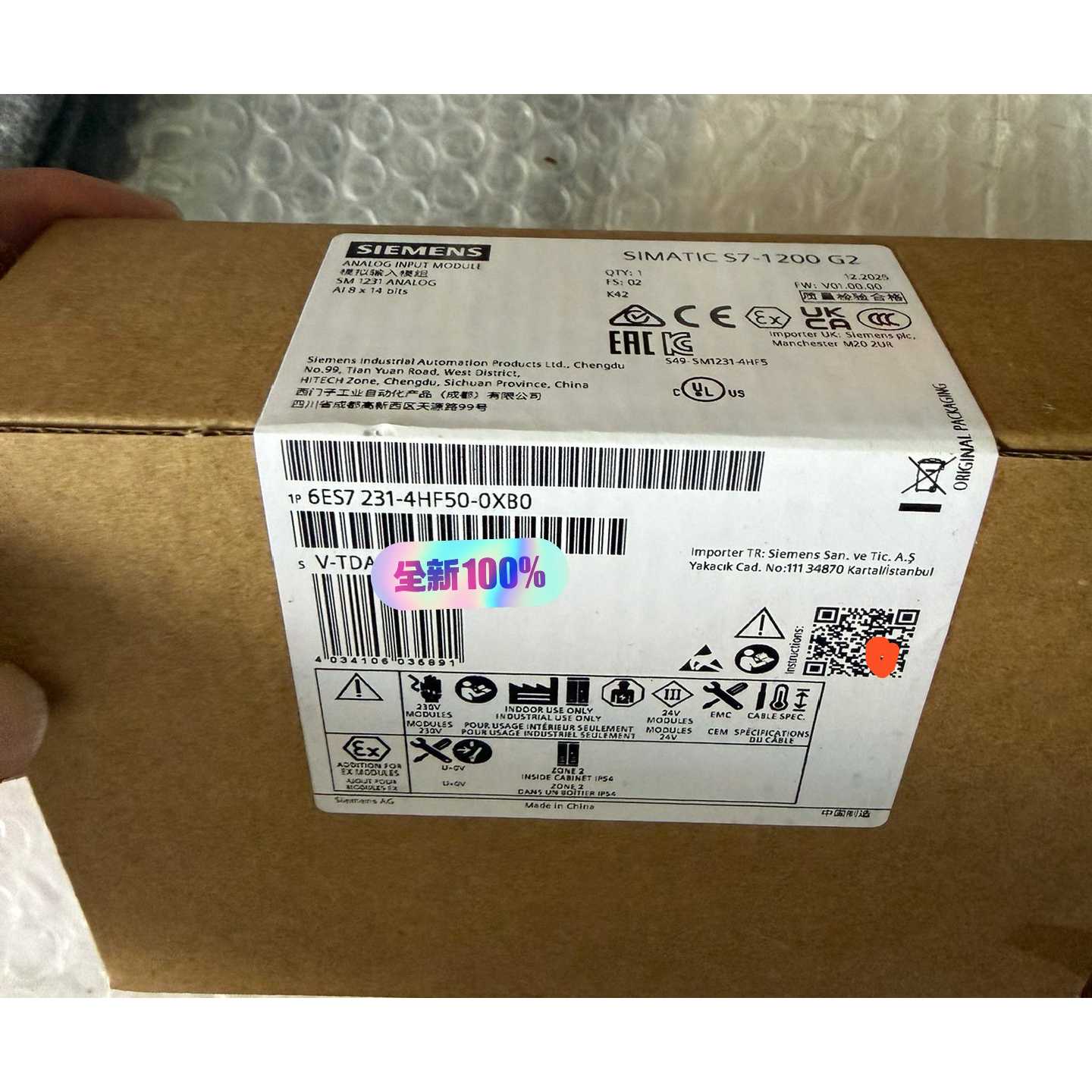 议价6ES72314HF500XB0S71200模拟量适用