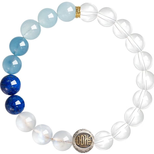 天然水晶手链一对一私人定制水晶手串金发晶绿幽灵貔貅五福多宝